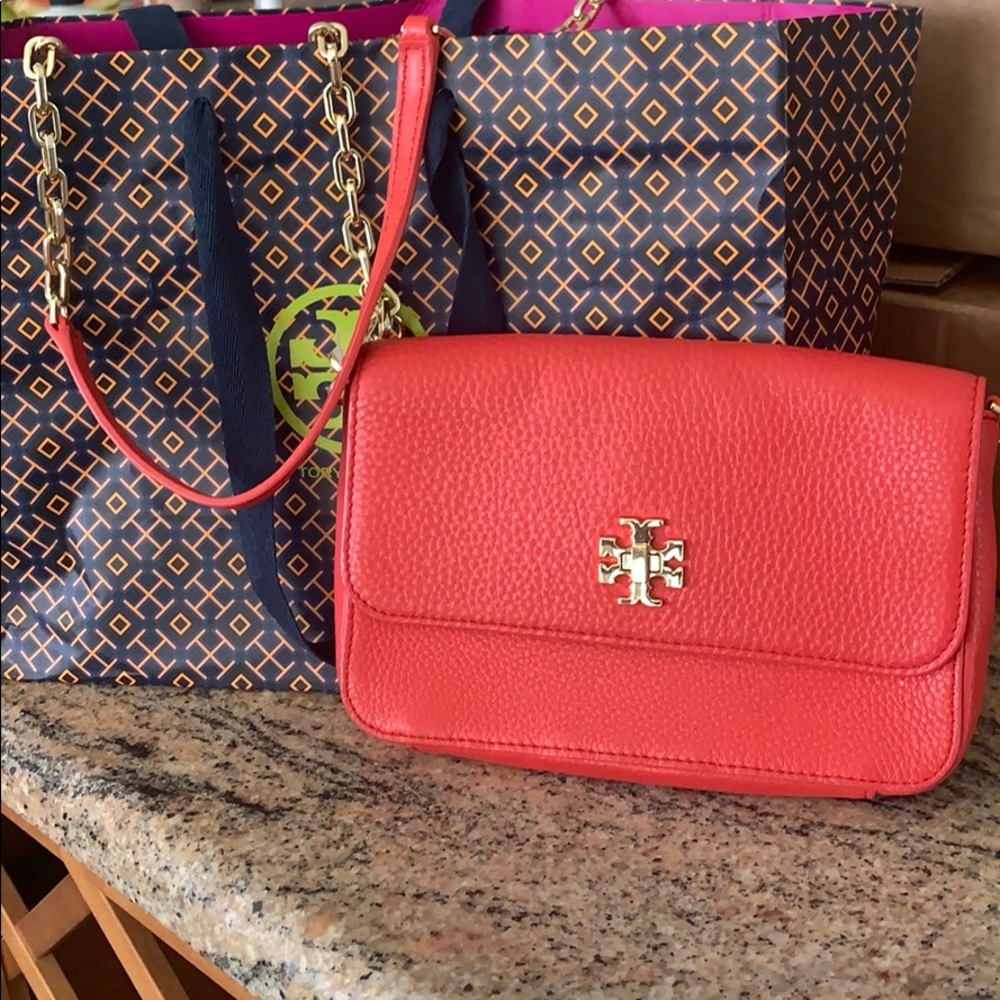 Tory Burch Red Convertible Mini